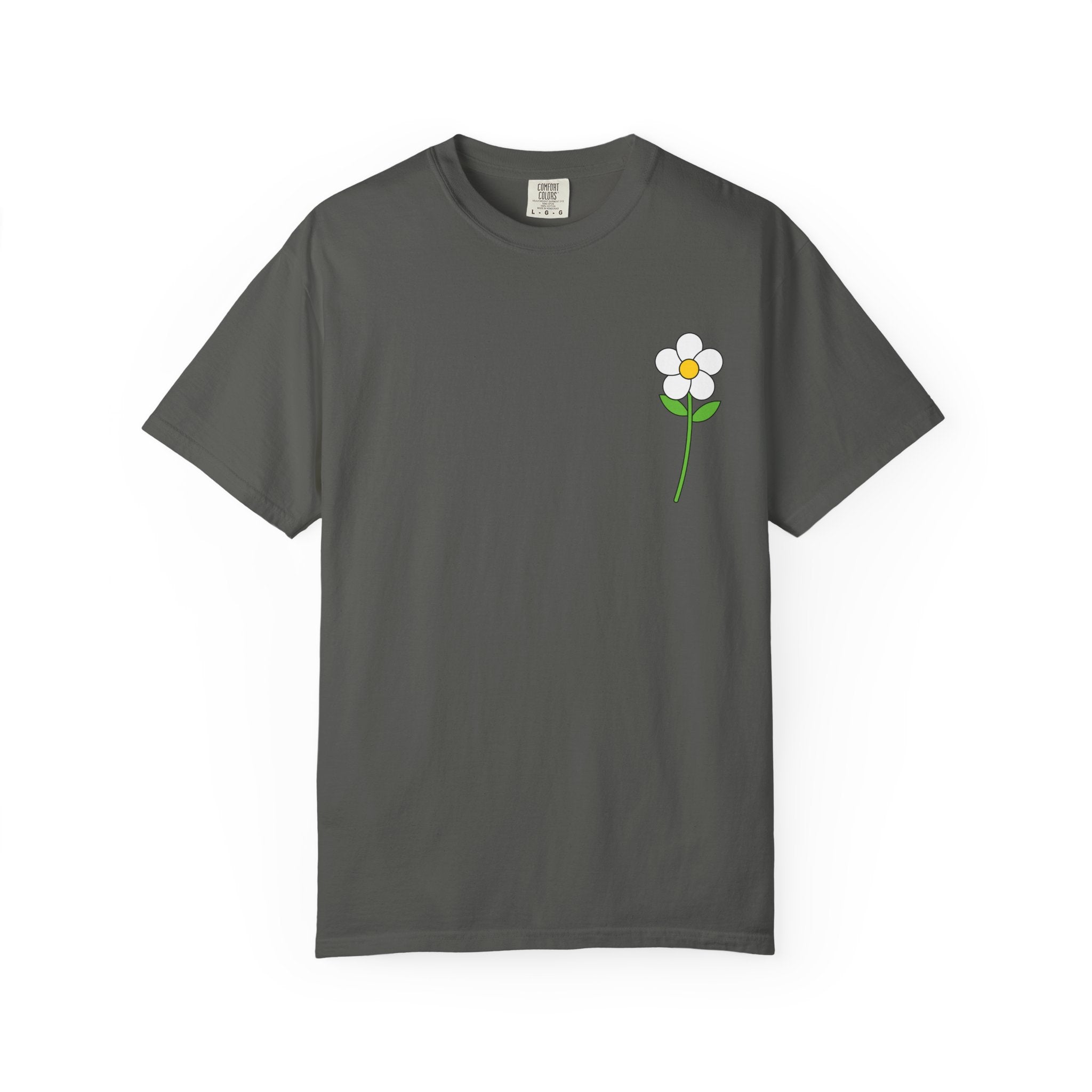 Flower Unisex Garment-Dyed T-shirt