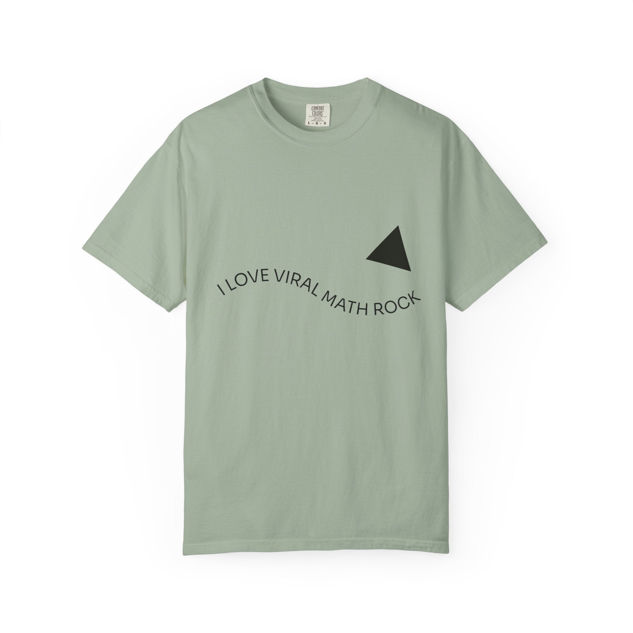 Math Rock Band T-Shirt — Geometric Indie Rock Tee