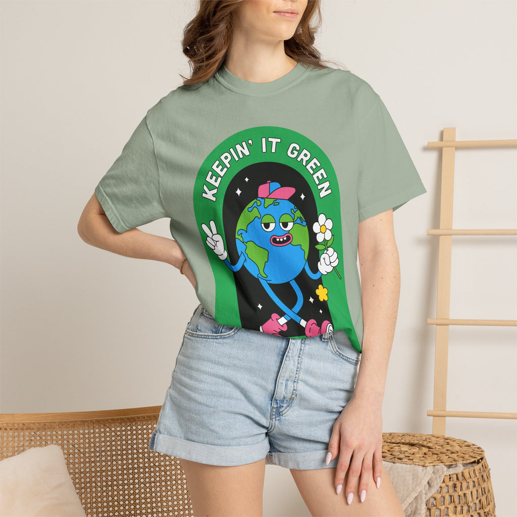 Keep It Green Unisex Garment-Dyed T-shirt