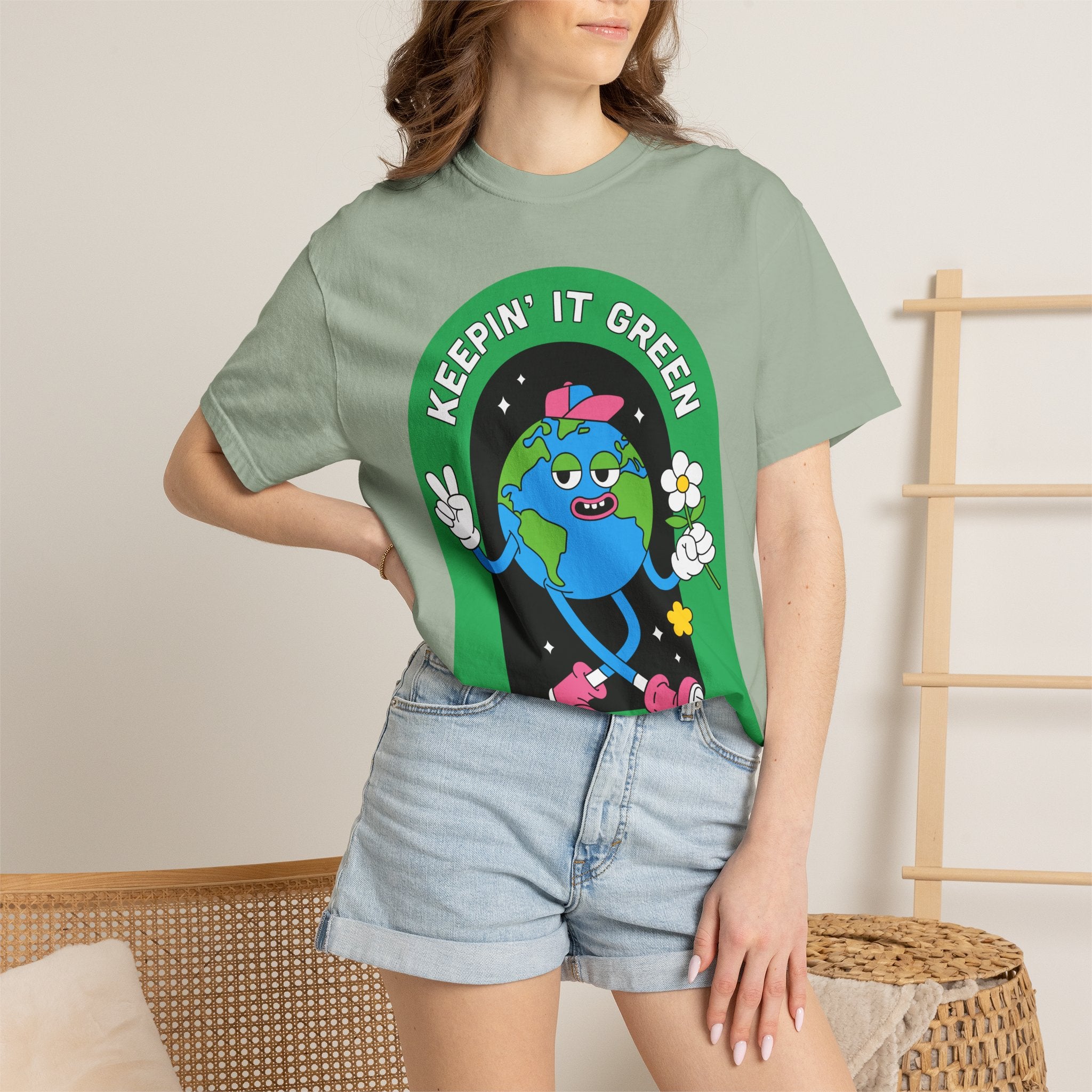 Keep It Green Unisex Garment-Dyed T-shirt