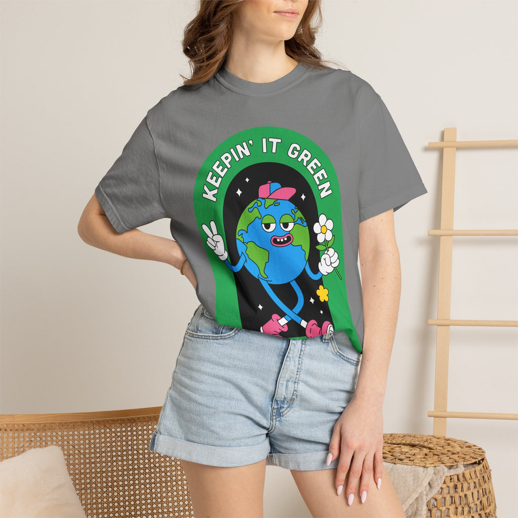 Keep It Green Unisex Garment-Dyed T-shirt