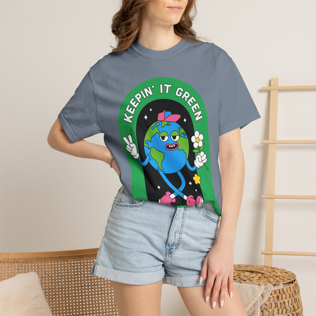 Keep It Green Unisex Garment-Dyed T-shirt