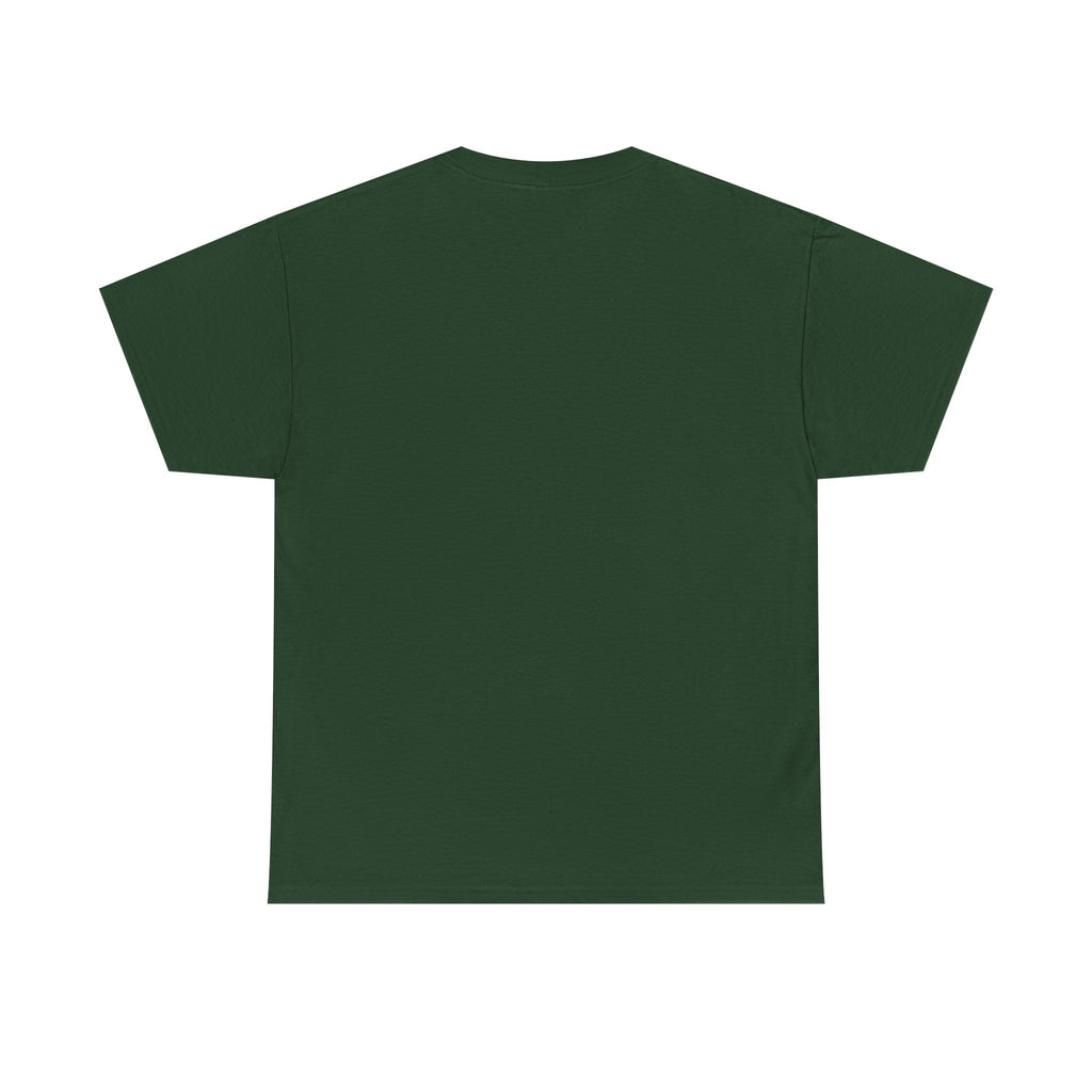 Minimalist Green Wave Tee — Modern Abstract Graphic T-Shirt