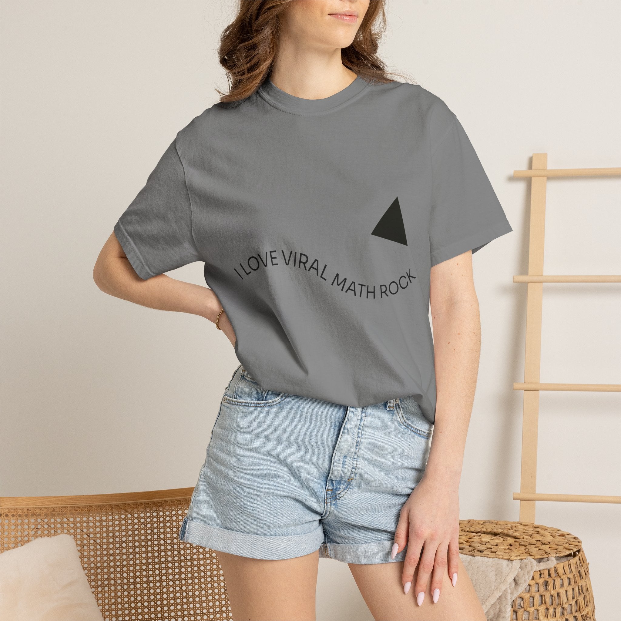 Math Rock Band T-Shirt — Geometric Indie Rock Tee