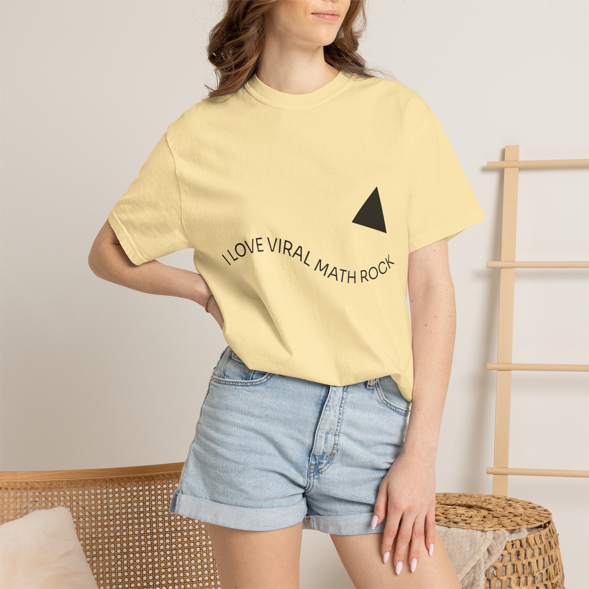 Math Rock Band T-Shirt — Geometric Indie Rock Tee