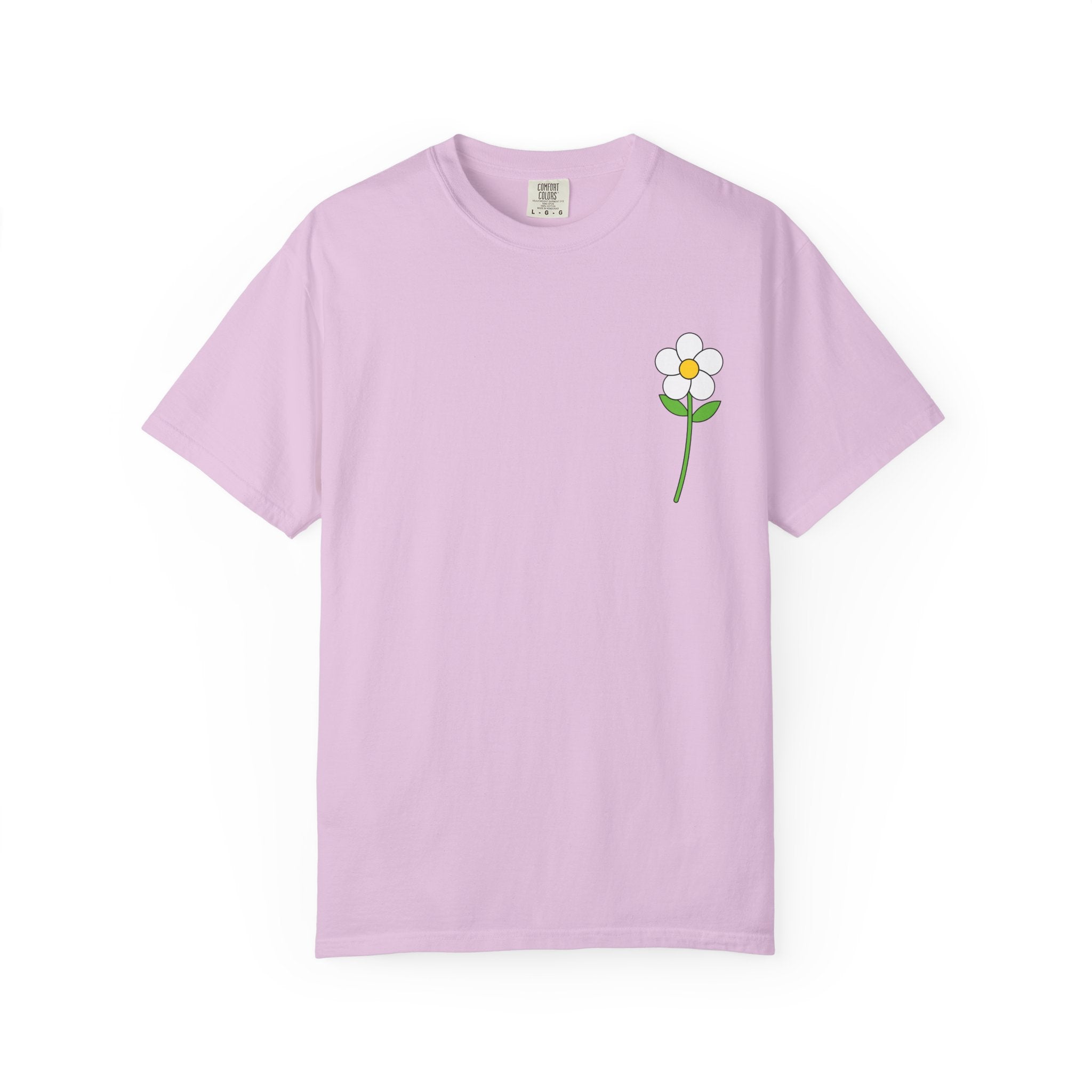 Flower Unisex Garment-Dyed T-shirt