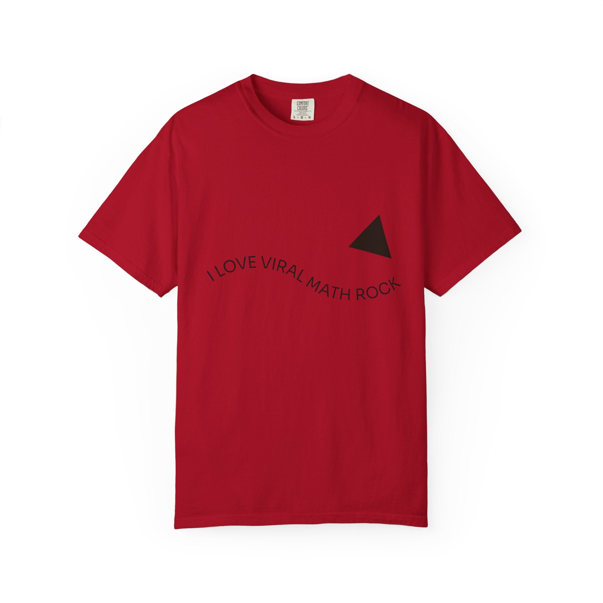 Math Rock Band T-Shirt — Geometric Indie Rock Tee