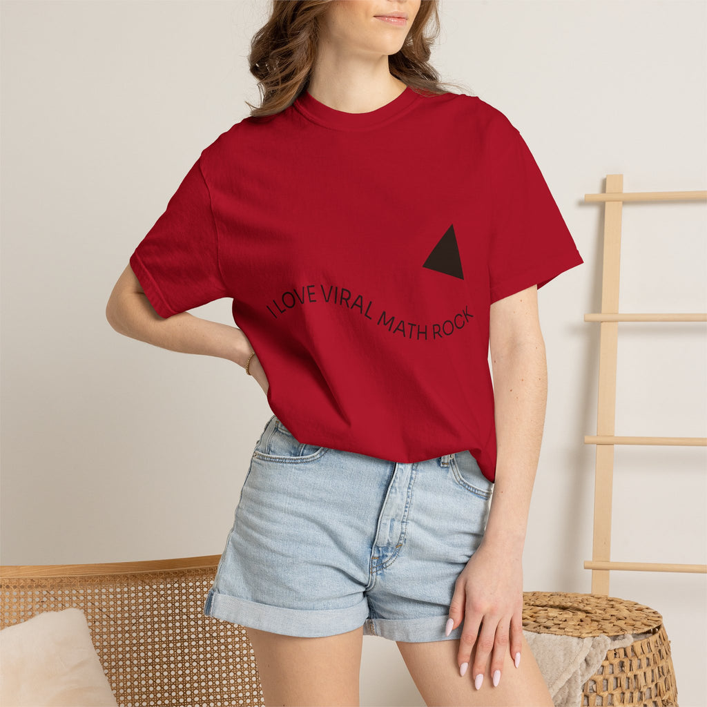 Math Rock Band T-Shirt — Geometric Indie Rock Tee