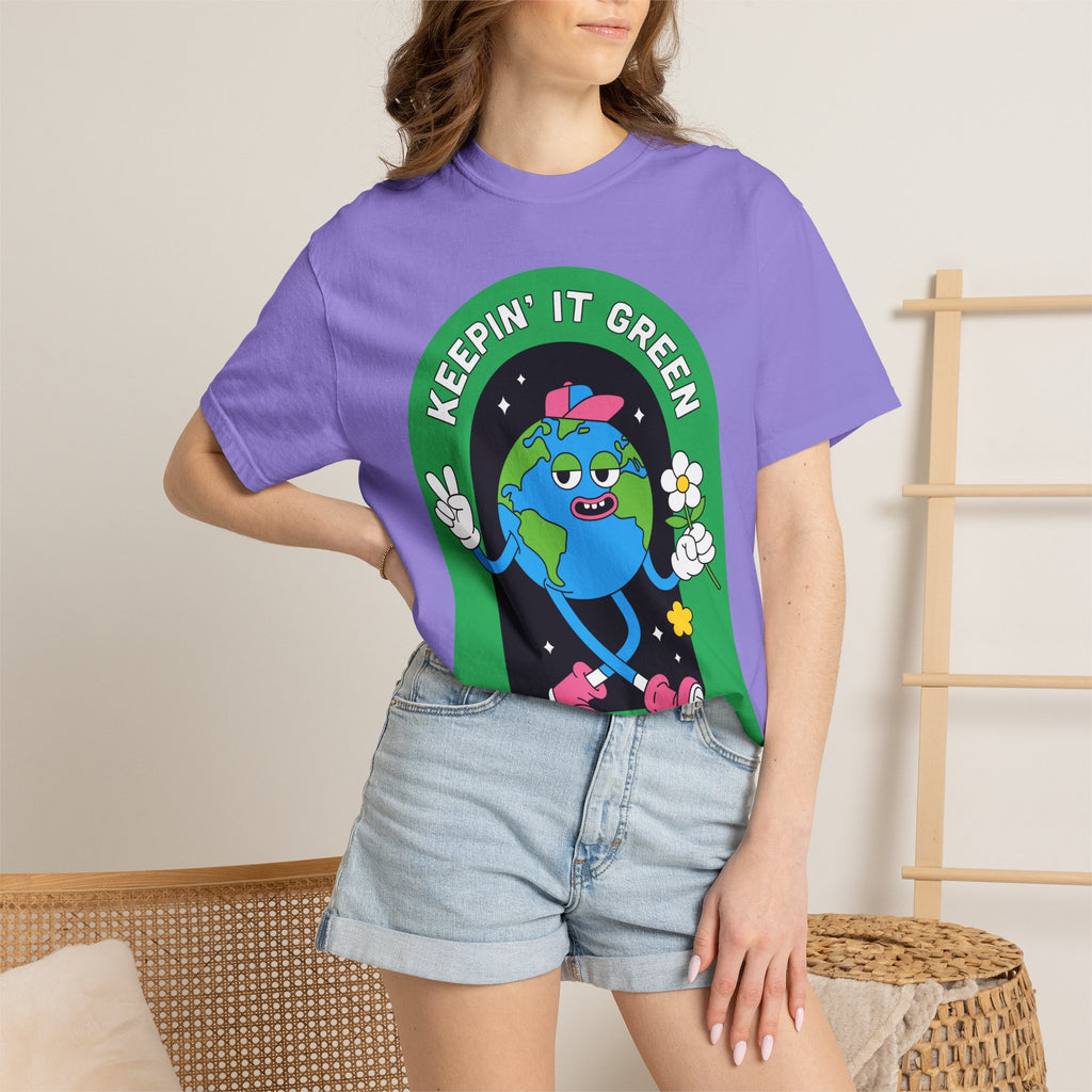 Keep It Green Unisex Garment-Dyed T-shirt