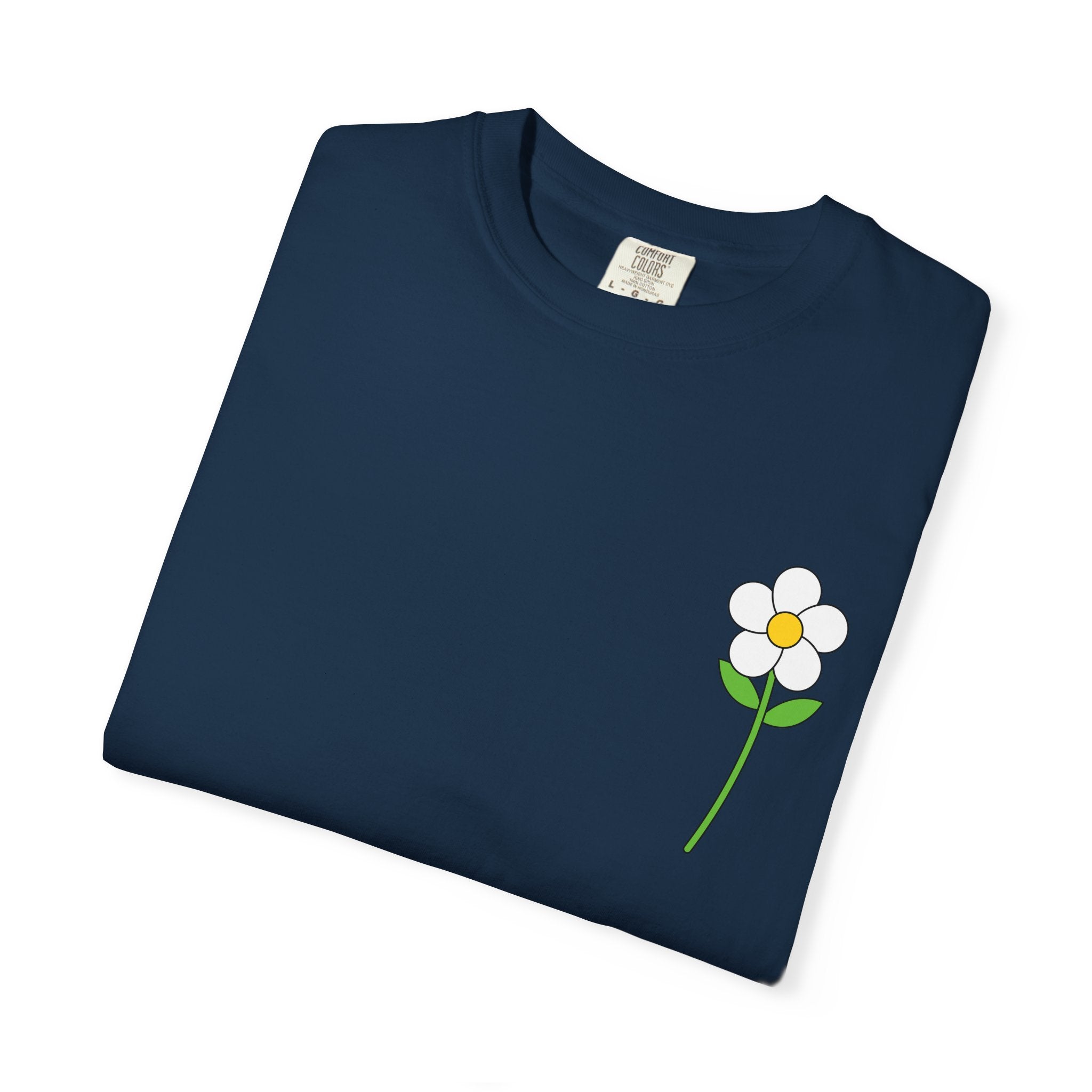 Flower Unisex Garment-Dyed T-shirt