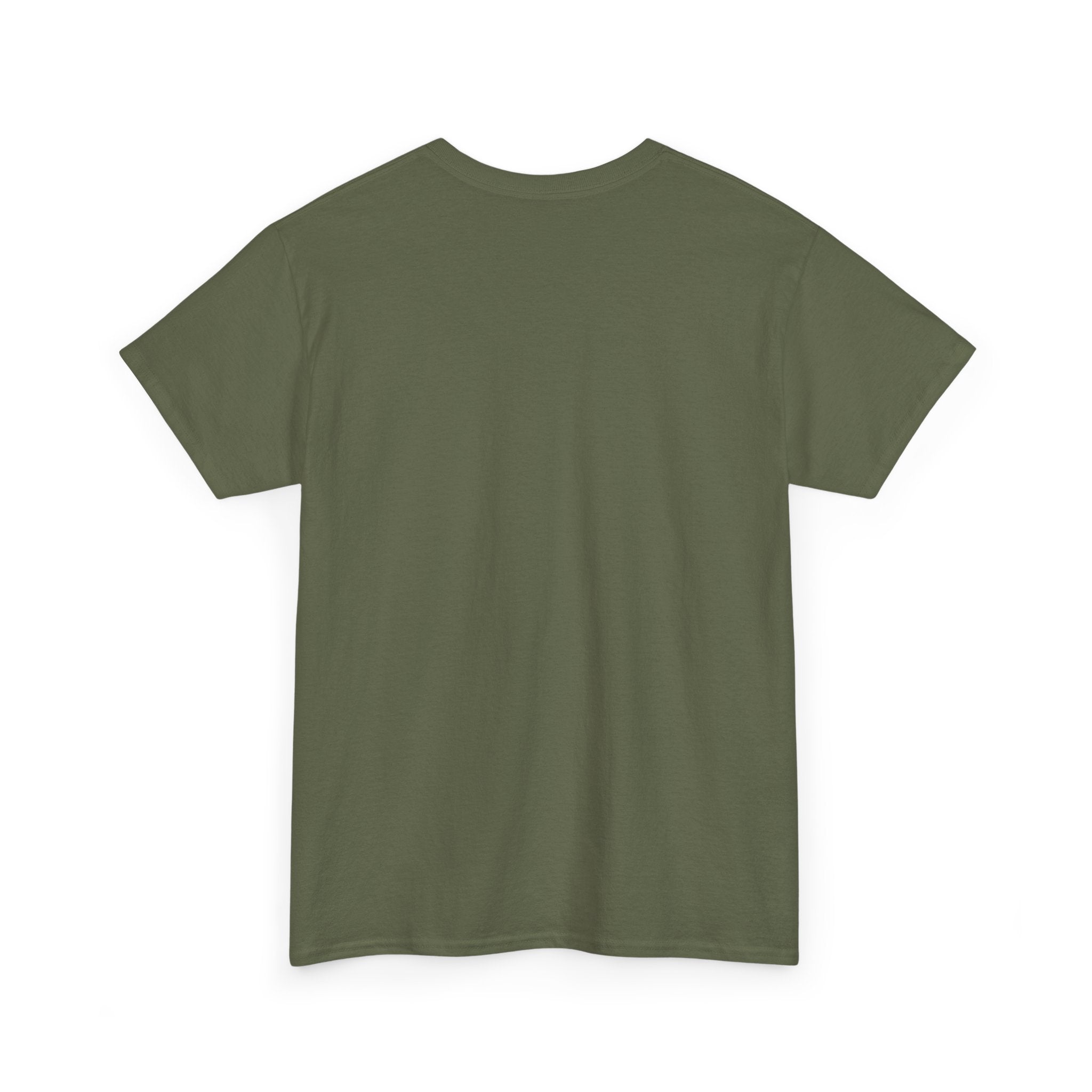 Minimalist Green Wave Tee — Modern Abstract Graphic T-Shirt