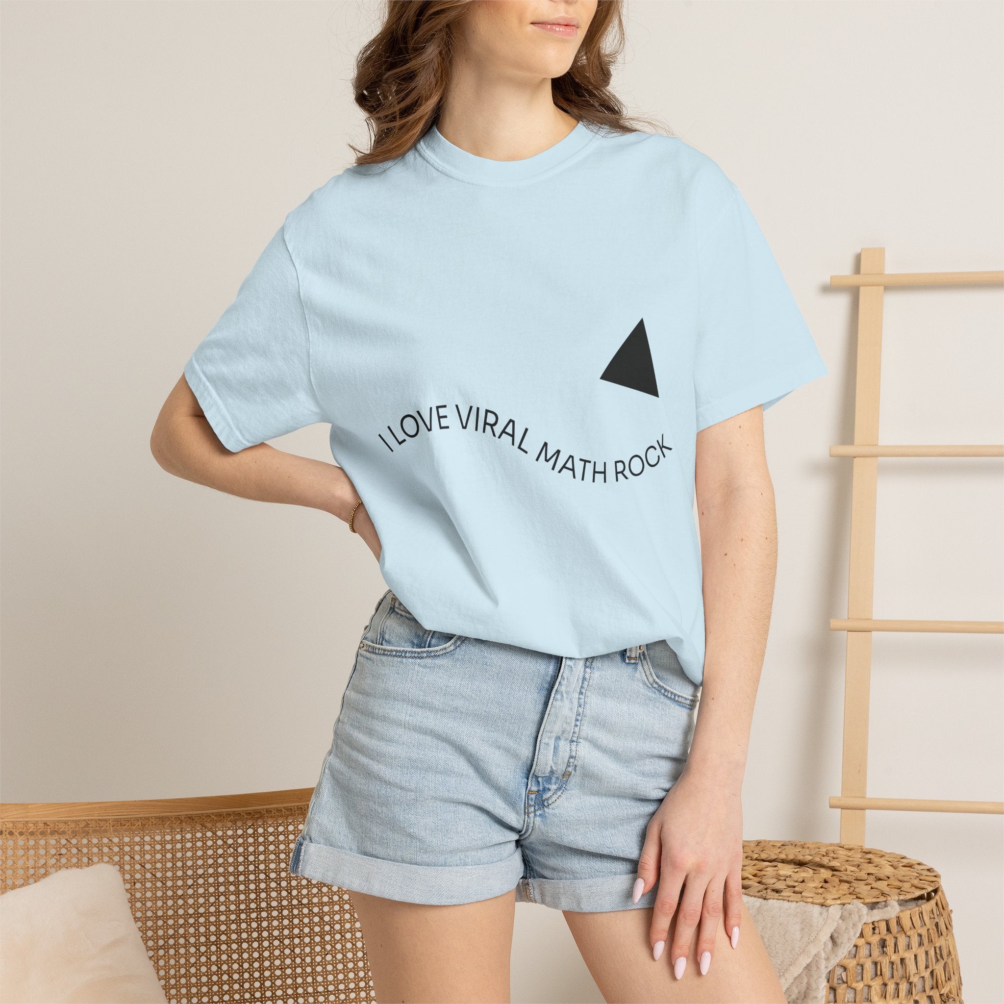 Math Rock Band T-Shirt — Geometric Indie Rock Tee