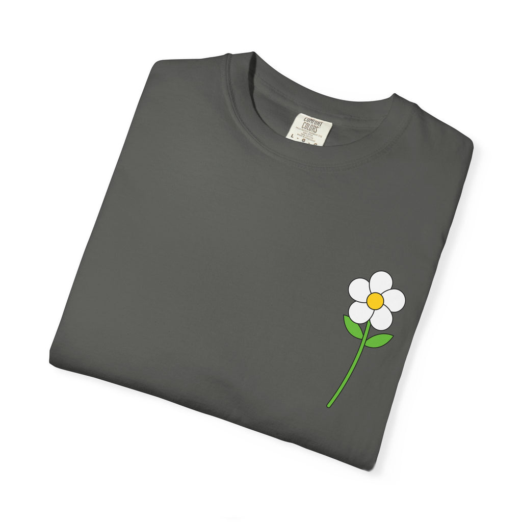 Flower Unisex Garment-Dyed T-shirt