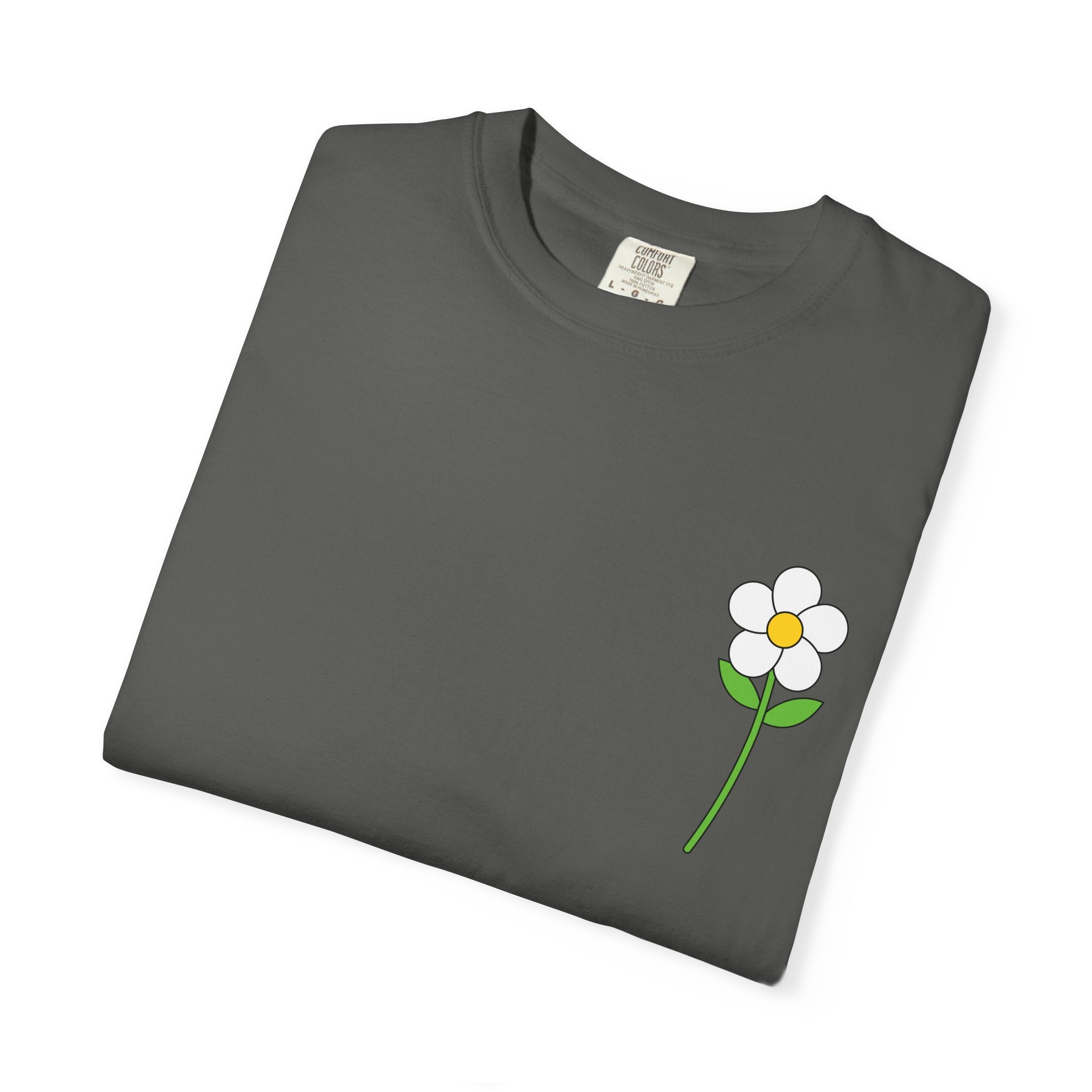 Flower Unisex Garment-Dyed T-shirt