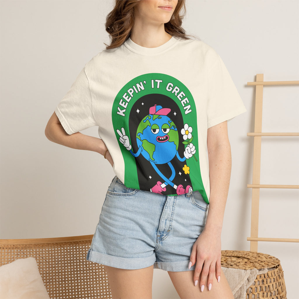 Keep It Green Unisex Garment-Dyed T-shirt