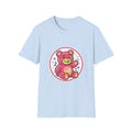 Cute Pink Teddy Bear Graphic T-Shirt — Playful Kids/Adult Tee