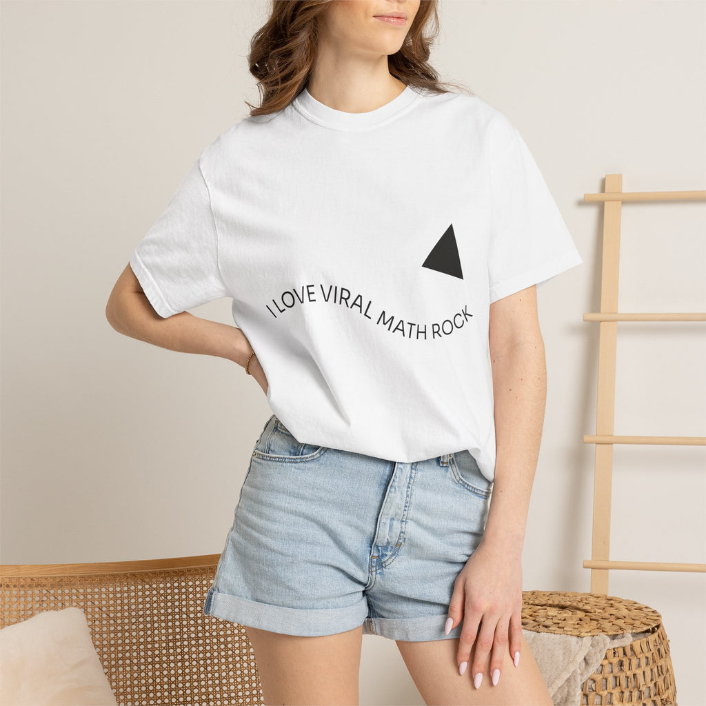 Math Rock Band T-Shirt — Geometric Indie Rock Tee