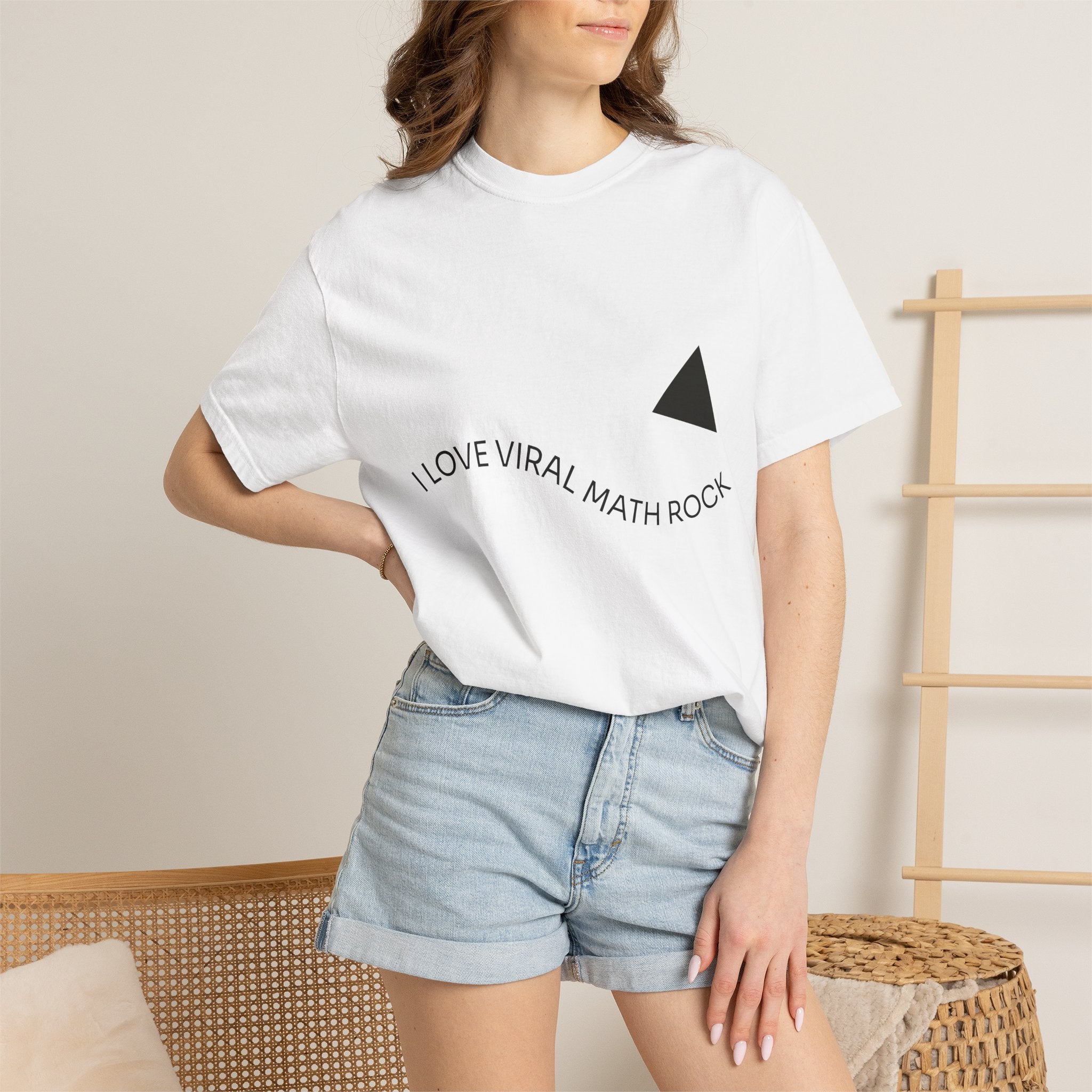 Math Rock Band T-Shirt — Geometric Indie Rock Tee