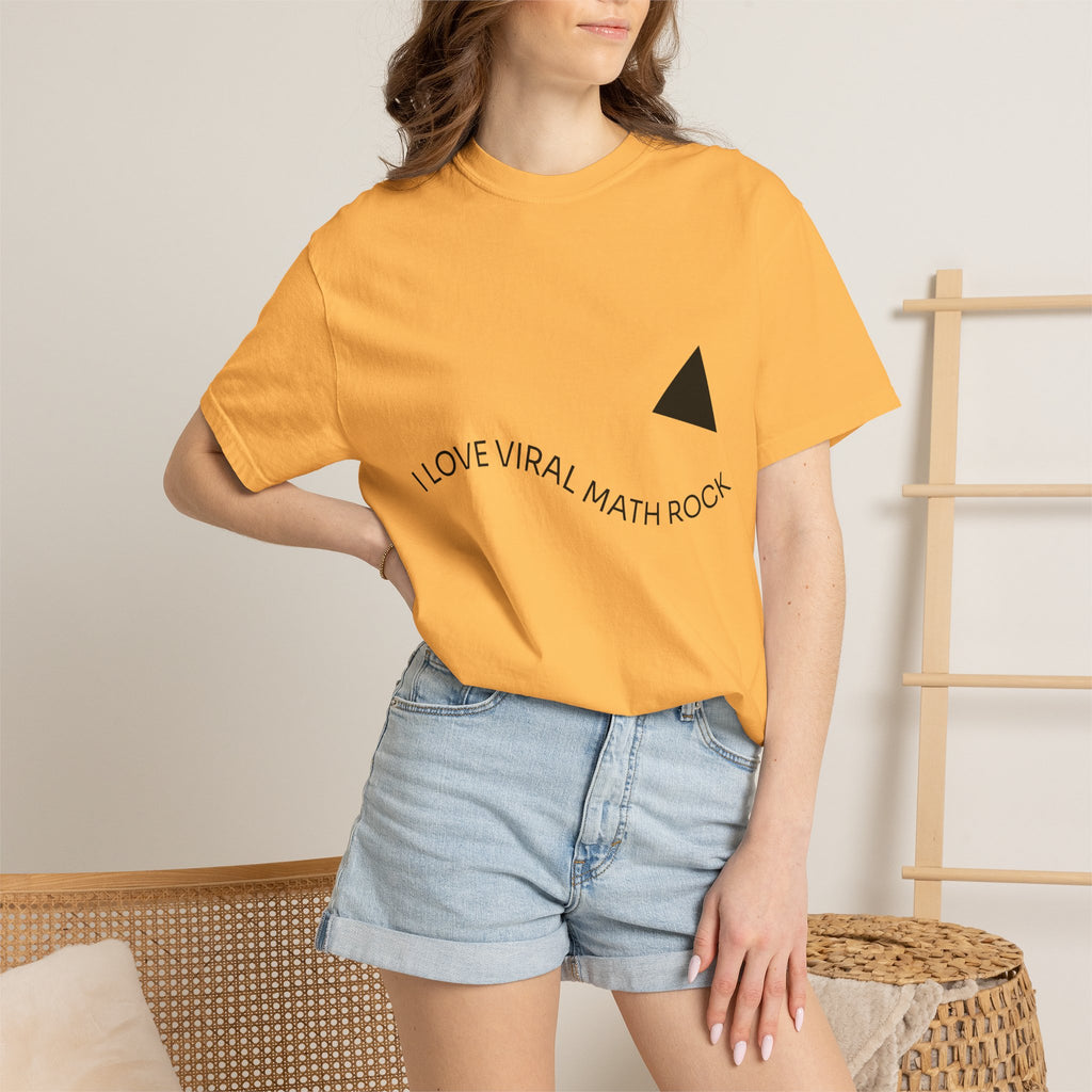 Math Rock Band T-Shirt — Geometric Indie Rock Tee