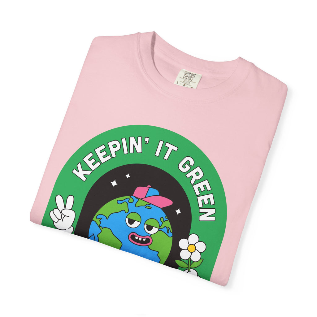 Keep It Green Unisex Garment-Dyed T-shirt