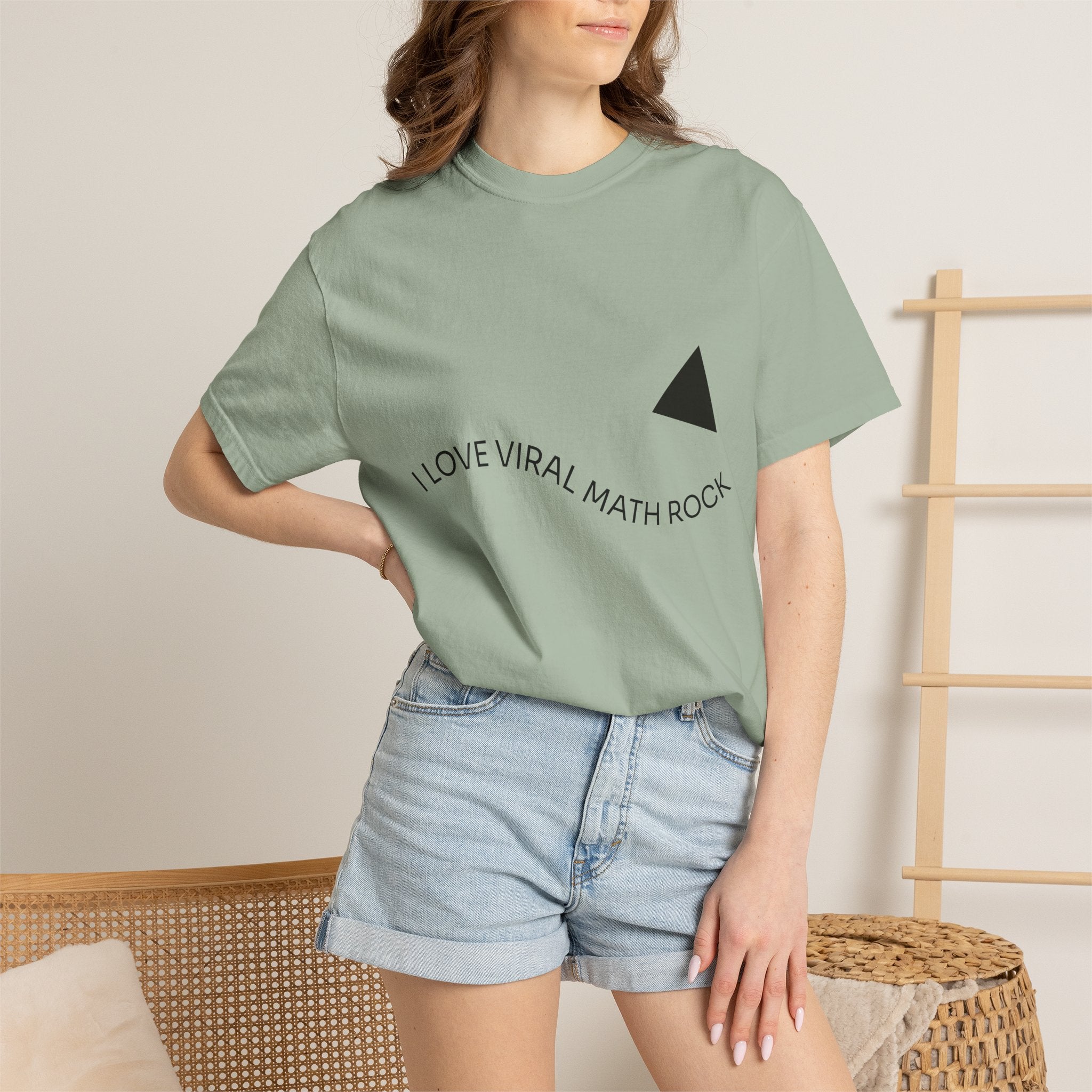 Math Rock Band T-Shirt — Geometric Indie Rock Tee