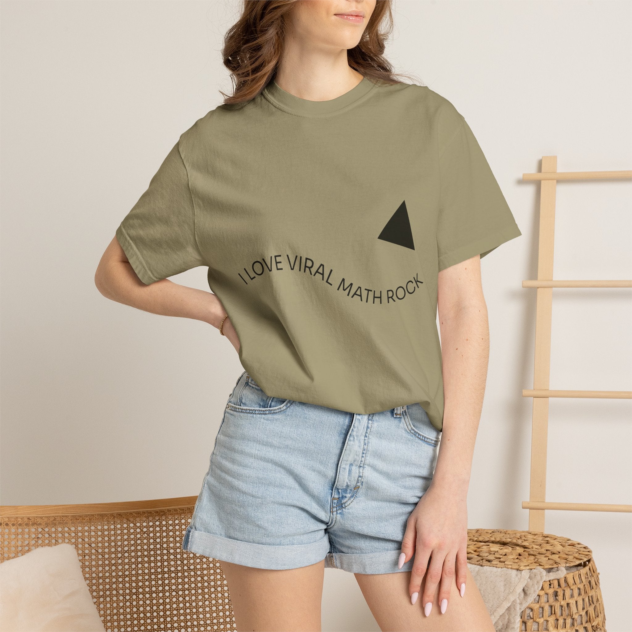 Math Rock Band T-Shirt — Geometric Indie Rock Tee
